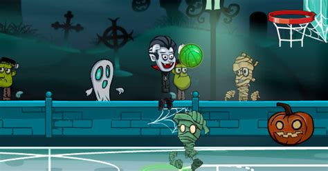 You can use the supershot skill as an advantage to make sure that you will get that perfect shot Unleash your basketball skills and be the champion of this game. . Halloween basketball legends crazy games